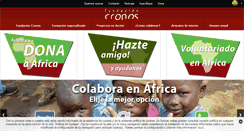 Desktop Screenshot of fundacioncronosvidaycultura.org
