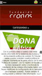 Mobile Screenshot of fundacioncronosvidaycultura.org